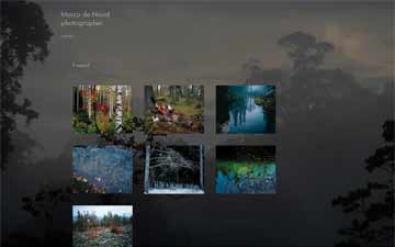 Website built for Marco de Nood - The Netherlands. Websites Dutch Delta Design.